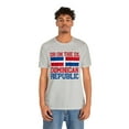 thumbnail image 4 of DR on the DL Tee, Dominican Republic Flair T-shirt, Caribbean Cool Tee, 4 of 4