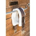 thumbnail image 4 of Comfort Plus CLFS50 50 in. Fleece English Girth with Double Elastic - Brown with White, 4 of 7