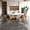 ND6360-53"-A, variant on Montary 53" Modern Round Dining Table for 4-8 Seat, Artificial Marble Dining Room Table with Lazy Susan, 3 Gold Circles Stainless Steel Base, Sintered Stone Top Dining Table (Only Table)