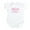 Cloud White, variant on CafePress - Hello My Name Is: Emma Infant Bodysuit - Baby Light Bodysuit, Size Newborn - 24 Months
