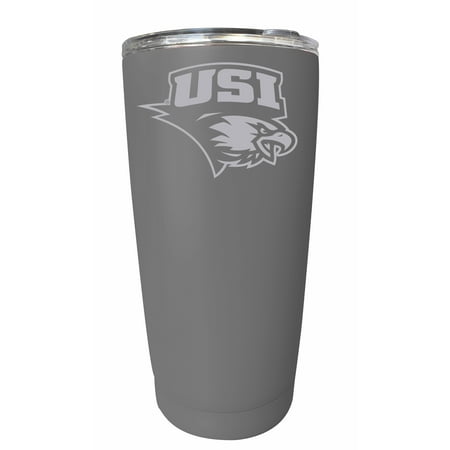 

University of Southern Indiana Etched 16 oz Stainless Steel Tumbler (Gray)