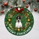 thumbnail image 1 of XWSHYW Adornos Colgantes Adorno Navideño Divertido con Diseño de Perro Navideño, Colgante para Árbol de Navidad, 1 of 2