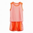 thumbnail image 3 of HCNTES Boys Athletic Shorts and Performance T-Shirt Crew Neck Boy Clothes Set Spring Summer Kids Outfit Children's Back to School Clothing 3T 4T 5T 6T 7T 8T(H03-Pink,9-10 Years), 3 of 6