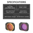 thumbnail image 4 of Kit de Filtres d'Objectif pour Mini Drone 3 Pro, Filtres de Protection d'Objectif de Caméra de Gradation CPL NDPL, Accessoires Faciles à Installer,, 4 of 8