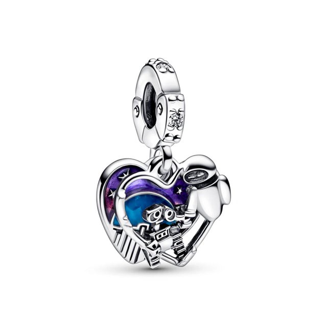 Colgante de plata de ley 925 de Disney para mujer, charm de princesa, el señor de las estrellas, compatible con Pandora original 925, abalorios para pulsera, regalo de amor para mujer