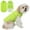 Fluorescent Green, variant on Windproof Dog Winter Coat Soft Dog Jacket Warm Dog Vest Cold Weather Pet Apparel for Small Medium Dogs,Wine Red,XXL