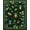 Green, Pattern 3, variant on Flatwoven High Traffic Area Rug, Botanical Jungle Insect With Stylized Beetles And Butterfly Wing Overlays, Non Slip, Stain Resistant, Washable Area Rugs for Living Room, Bedroom(Green, 3X5)