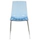 thumbnail image 2 of Silla de comedor Ralph de LeisureMod en azul transparente. Juego de 4 LeisureMod RP20TBU4, 2 of 2