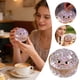 thumbnail image 1 of Herramientas y mejoras para el hogar Figura de bollo al vapor de cristal adorable - Caja decorativa con cara enojada morada brillante Adorno de escritorio Kawaii Estuche de almacenamiento de joyas par, 1 of 7