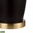 thumbnail image 2 of Elk Home 18-Inch Wide Corin Table Lamp, Transitional, Matte Black, 2 of 2