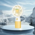 thumbnail image 6 of Portable Fans Under $50, Hwkond Portable Fan Usb Rechargeable Mute Small Fan Wholesale Student Desktop Handheld Outdoor Portable Fan Outstanding Performance, 6 of 6