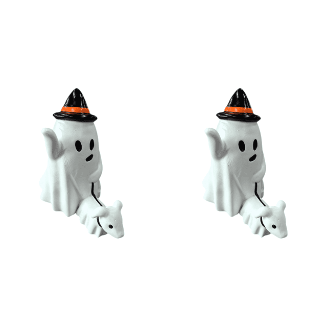 Estatua Perro Que Camina Fantasma Halloween Adorno Lindo Resina Regalo para Amigo