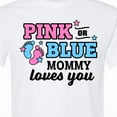 thumbnail image 4 of Inktastic Pink or Blue Mommy Loves You T-Shirt, 4 of 5
