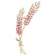 thumbnail image 4 of 2xrhinestone Broche Decorativo Broche Insignia Ropa Ornamento Broche Pin Rosa, 4 of 8