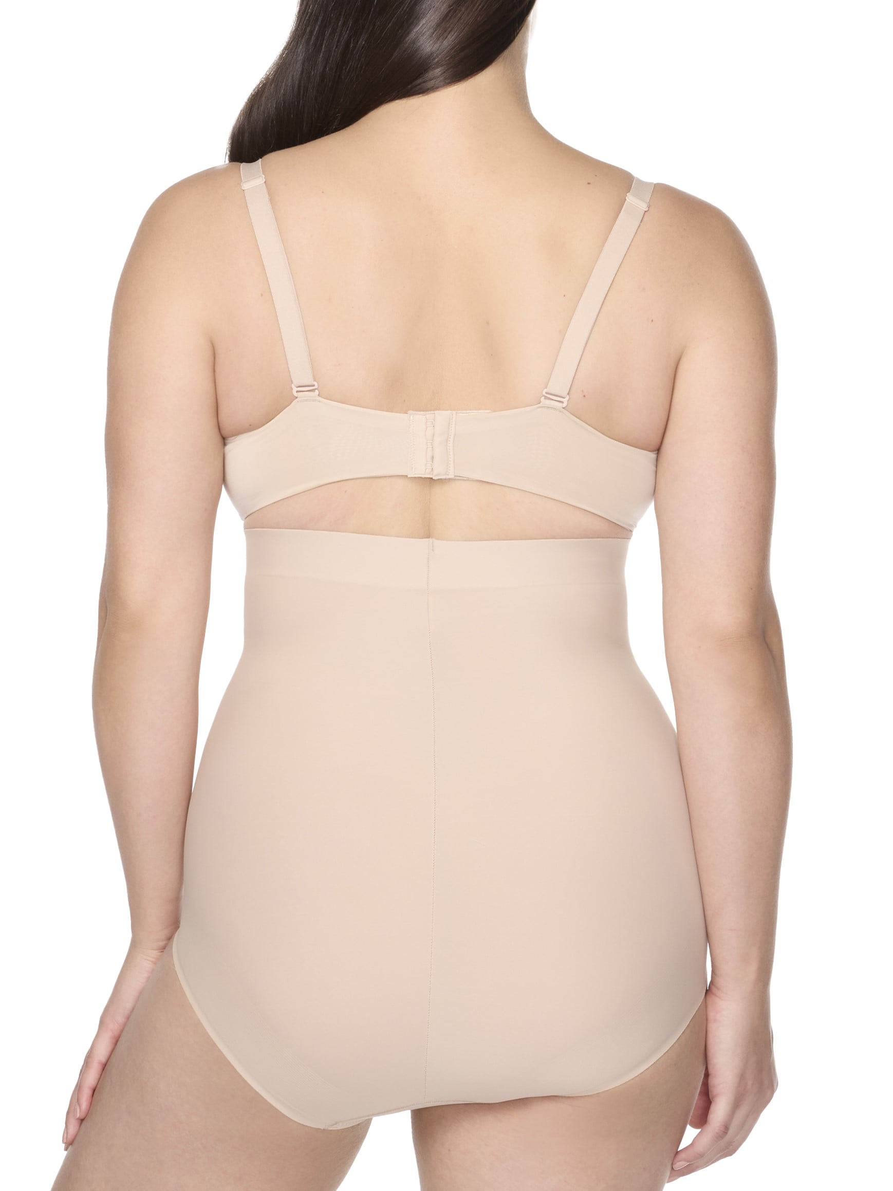 Cupid Women’s LYCRA FitSense®print technology, Firm Control Shapewear, High-Waist Shaping Brief, Sizes M-2XL