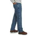 thumbnail image 4 of Rustler Classic Men's Big & Tall Classic, Medium Stonewash, Size 48W x 30L, 4 of 5