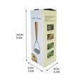thumbnail image 4 of Wooden Handle Potato Mud Press Aluminum Alloy Manual Mud Press Masher, 4 of 9