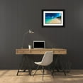 thumbnail image 3 of Bill Carson Photography 32x23 Black Ornate Wood Framed with Double Matting Museum Art Print Titled - Cayman Islands Beach, 3 of 4