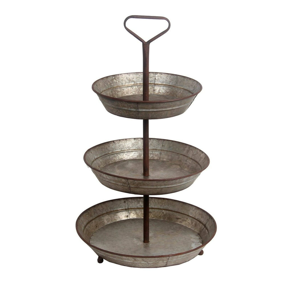 Privilege International 3 Tier Metal Tray