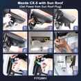thumbnail image 5 of Fitcamx 4K Front & 1080P Rear Dash Cam for Mazda CX-5 2017-2025 (Sunroof), OEM WiFi, Night Vision, Parking Mode, 128GB, 5 of 5