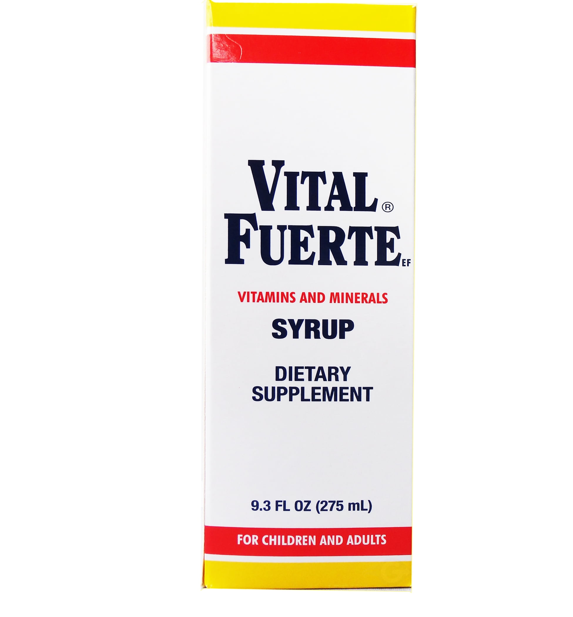Vital Fuerte Dietary Supplement Syrup 9.3 oz Suplemento Nutricional