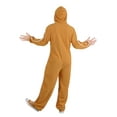thumbnail image 4 of Gingerbread Man Onesie Adult Costume, 4 of 5