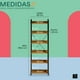 thumbnail image 4 of Mubson Librero de 6 Repisas Dante. Estante Organizador, 4 of 5