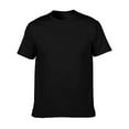thumbnail image 4 of Black T-Shirt Whirt T-Shirts for Men, 4 of 10