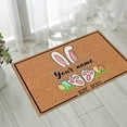 thumbnail image 4 of Bouanq Easter Rugs Bathroom RugsEaster Doormat Easter Eggs Rabbit Entryway Front Porch Rugs Anti-Skid Bottom Floor Indoor Outdoor Carpet For Home Patio Home Decor for Easter Day, 4 of 7