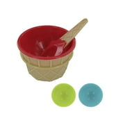 Ice Cream Bowl & Matching Spoon Set