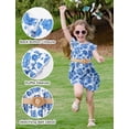 thumbnail image 4 of Vestido PATPAT Vintage Boho Floral con Volantes y Cinturón 6-7 Años, 4 of 9