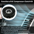 thumbnail image 3 of Kit de embrague del compresor de aire acondicionado para Toyota Corolla 09-10 y Matrix 09-10 1.8L, 3 of 7