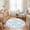 Color 4, variant on Washable Non Slip 3ft Round Rug, Soft Pastel Ribbon Bows Pink Flowers Blue Stars Striped Circle Area Rugs with Tassels Carpet for Nursery Bedroom Living Room Playroom Tent Rug