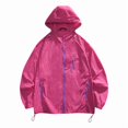 thumbnail image 5 of COSFO Lightweight Men Jacket Zip Up Sun Protection Hooded Solid Windbreaker Quick Dry Loose Hiking Casual Long Sleeve Men Coats, 5 of 5