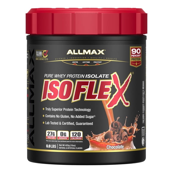 Whey Protein Isolate ALLMAX ISOFLEX Chocolate 500g