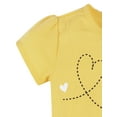 thumbnail image 3 of Gerber Baby & Toddler Girl Shirts, Skort & Pants Outfit Set, 4-Piece, 3 of 12