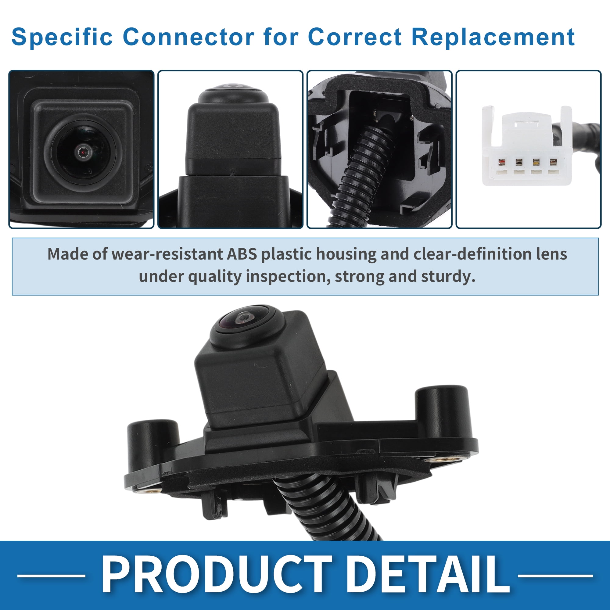 Unique Bargains Rear View Camera for Nissan Rogue Sport 2017-2021 and Qashqai J11