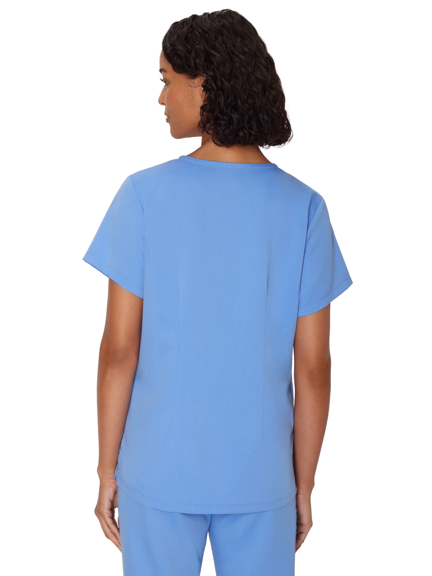 Hanes Women's Scrubs V-Neck Scrub Top, Premium, Short Sleeve, 3 Pocket, Sizes XS-3XL