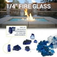 thumbnail image 4 of BBQGuys Signature 1/4-Inch Pacific Blue Fire Glass - 10 Pounds, 4 of 4