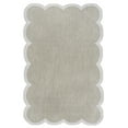 thumbnail image 3 of JONATHAN Y SHAPES 5 x 8 Area Rug, Alice Cottage Two-Tone Scalloped - Beige/Cream, SHP103A-5, 3 of 8