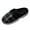 Black, variant on Men's Suede House Slippers Slip on Furry Lining Indoor Outdoor Home Shoes with No slip Sole