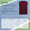 thumbnail image 6 of Sinleey Sleeveless Shirts for Men Athletic Sweatshirt Moisture Wicking Tank Sports Muscle Top Casual Dark Grey 3XL, 6 of 6