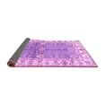 thumbnail image 2 of Ahgly Company Indoor Square Oriental Purple Traditional Area Rugs, 4' Square, 2 of 4
