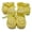 Yellow, variant on Newborn Baby Boy Girl Hand Crochet Booties