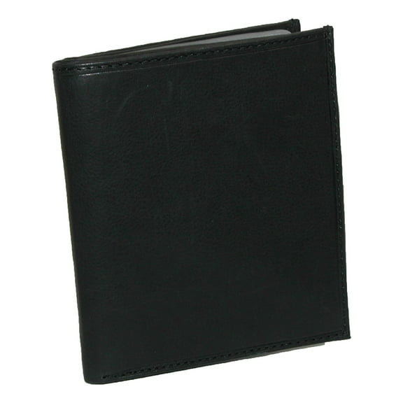 Size one size Men's Leather Deluxe Hipster Bifold Wallet