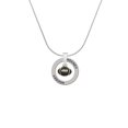 thumbnail image 2 of Delight Jewelry Silvertone Mini Enamel Football Hockey Ring Charm Necklace, 18", 2 of 4