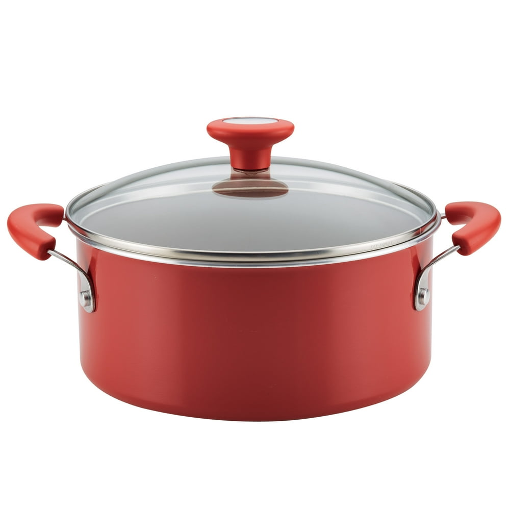 Rachael Ray 6Quart Get Cooking! 6Quart Aluminum Nonstick Stockpot