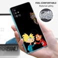 thumbnail image 2 of Funda de teléfono de tendencia para Samsung Galaxy A52, A12, A32, A21s, A51, A73, Funda suave transparente, A72, A31, A50, A41 Fivean unisex, 2 of 2