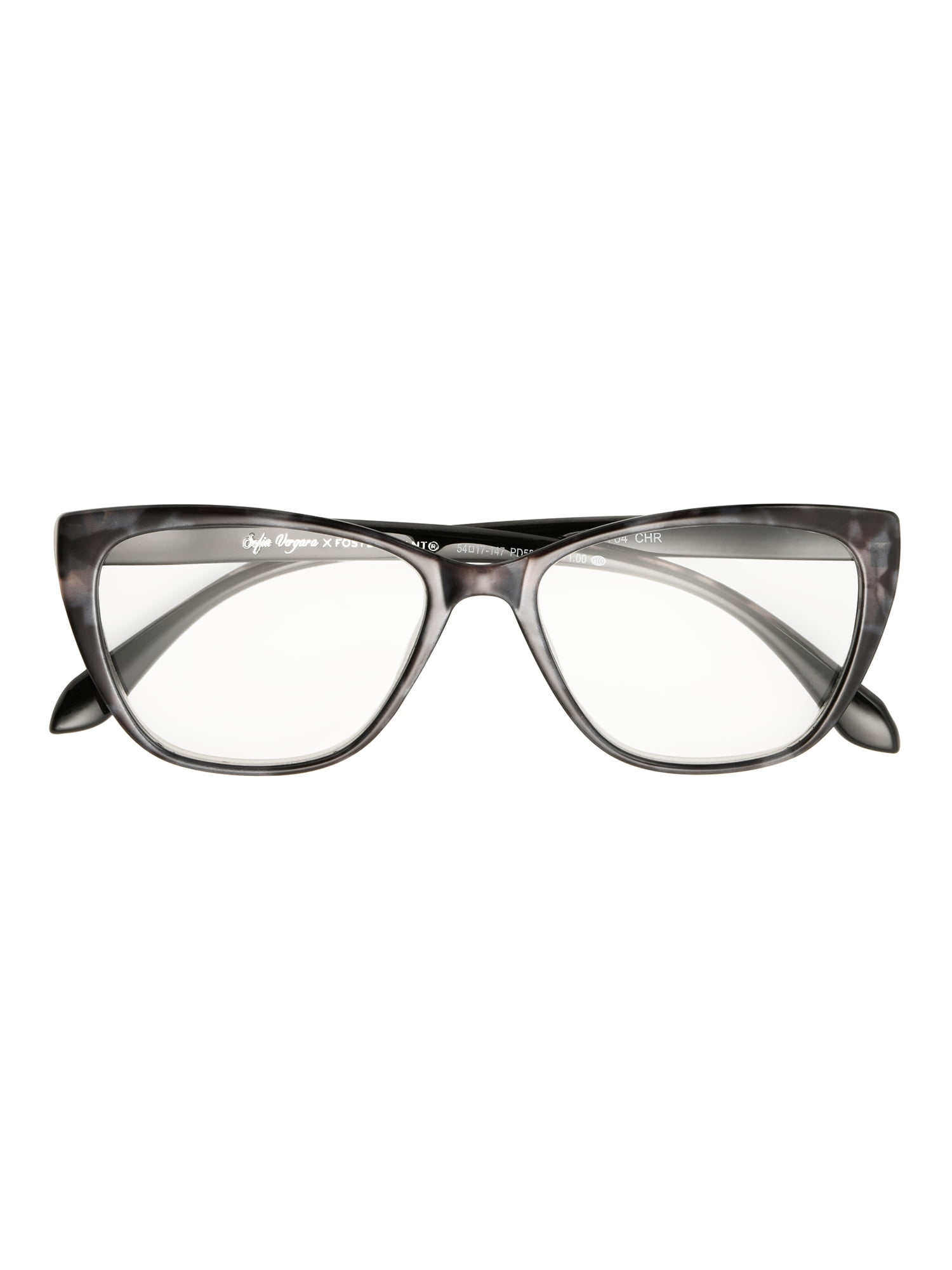 Sofia Vergara Gray Cat Eye Reading Glasses