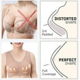 thumbnail image 6 of Bras! Ashirexll Bras for Older Women, Full Coverage Wireless Solid Color Traceless Comfortable No Steel Ring Breathable Gathering Bra Coffee 3XL, 6 of 6